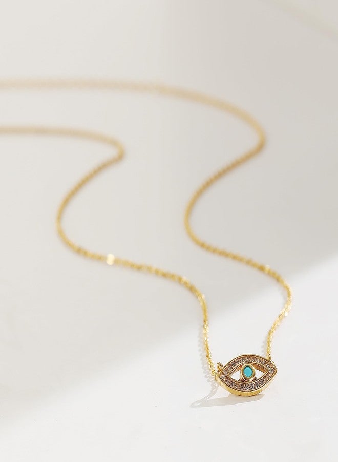 Collner 14K Gold Heart Pendant Necklace for Women Dainty Star Necklace Tiny Evil Eye Choker Necklace Boho Crescent Moon Necklace Minimalist Jewelry - Image 4